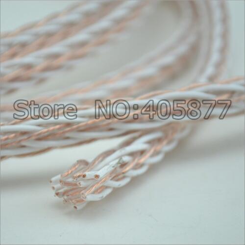 50Meter hi end audio 8TC Speaker cable hifi audio speaker wire per meter loudspeaker cable