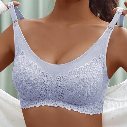Women Latex Sleeping Bra Top Seamless Sexy Lingerie Shockproof Wirefree Bralette Underwear Bra Bh Comfort Intimates 2021 New