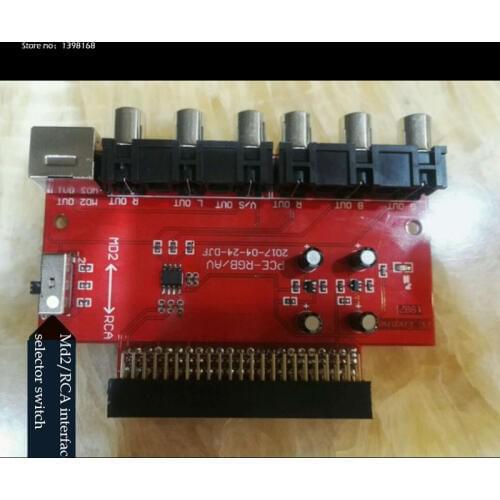 NEC PCE PC Engine video dock AV RGBS interface carrier Good effect no extra power required