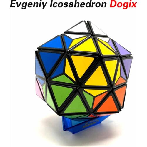 Evgeniy Icosahedron Dogix Magic Cube Neo Professional Speed Twisty Puzzle Brain Teasers Educational Toys