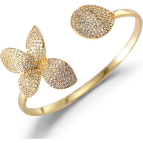 Hill-san Lotus Rigid Bracelets