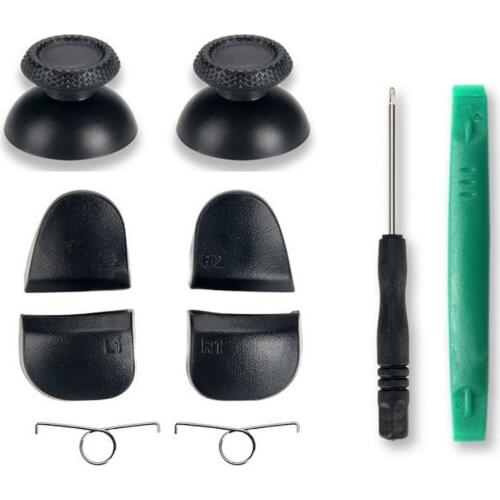 Game Controller Repair Parts Gamepad Tools For PS5 Includes Button Spring Shandle Rocker Caps Screwdriver Set Repair Parts