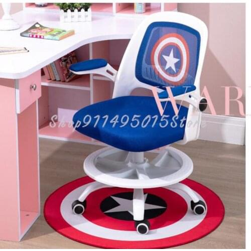Computer Chair Home Childrens Chair Swivel Chair Lift Rotary Learning Writing Study Bedroom Stool Cartoon Chair