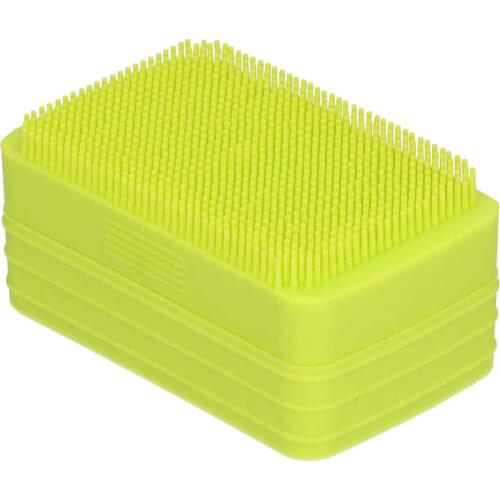 Soap Dish Plate Holder Soap Mini Silicone Soap Storage Drain Box Soap Container for Bathroom Shower Bathroom Supplies