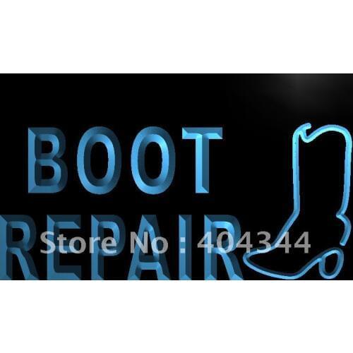 LB502- Boot Repair Shoe NEW NR LED Neon Light Sign home decor crafts