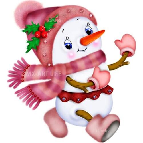 Cute Christmas Snowman Metal Cutting Dies Christmas Stencil for Craft DIY Scrapbooking Decorative
