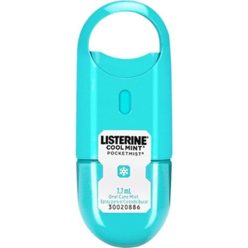 7.7ml Mini Pocket Cool Mint Oral Mist Spray Mouth Natural Flavoring Dental Bad Breath Remover Treatment X7YB