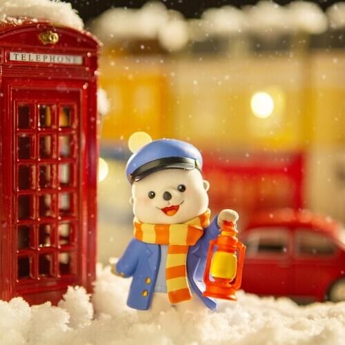 Sea Otter Toy Genuine Mr. Series Flocking Blind Random Box Trend Kid Doll Christmas Gift Computer Desktop Decoration