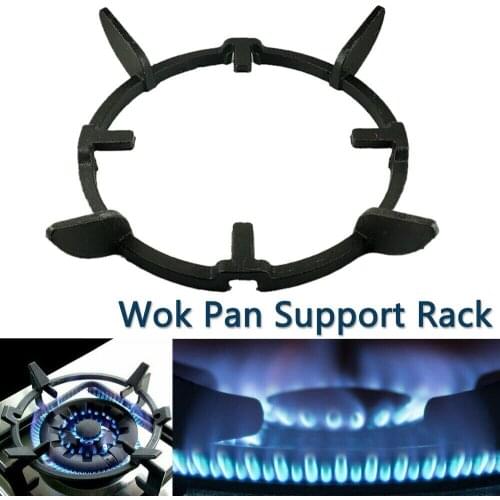 Universal Iron Wok Pan Support Holder Rack Stand For Gas Cooker Kitchen Supplies Burners Gas Hobs Cookers Kitchen Wok Rack