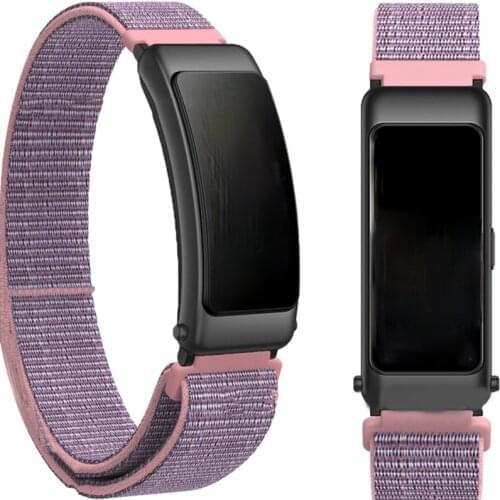 16MM Nylon Loop Straps For Huawei TalkBand B6/B3 Smart Bracelet Wristband Sports Strap For Huawei Band B6 Watch Correa Accessory