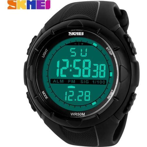 Skmei Brand 1025 Relogio Men Sports Watches LED Digital Military Watch Outdoor Dress Multifunction Fashion Casual Wristwatches
