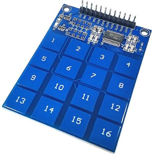 TTP229 16 Channel Digital Capacitive Switch Touch Sensor Module For Arduino