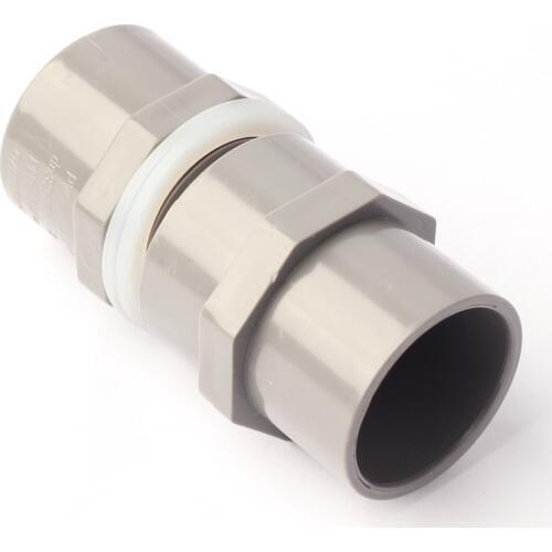 Inner Diameter 32mm Fish Tank Water Pipe Connectors Clamp 0~6mm Thickness Glass PVC Material Aquarium Pipe Joint DIY Fittings