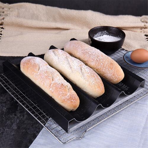 High-Quality Non-Stick Coating Bread Baking Tray Bread Baking Tray Microwave Oven Grill Cooking Tools