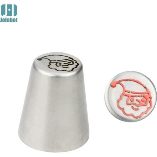 1 pc Christmas santa Icing Piping Tips Special Russian Nozzle Cupcake Cake Decorating Pastry Baking Tools
