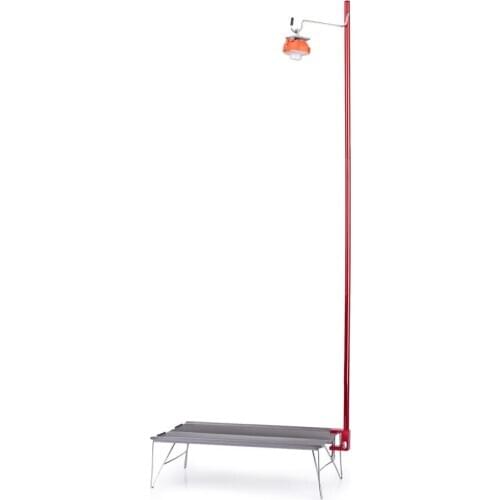 Boundless Voyage Camping Folding Lamp Pole Portable Outdoor Lightweight Aluminum Alloy Tent Light Holder