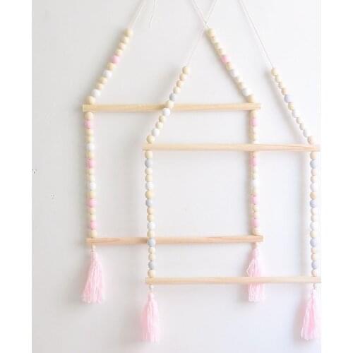 Nordic Style Decor Kids Clothes Hanger Baby Girl Room Wall Decoration Rack Set Nursery Decorative Ideas Favourite Things Shelf