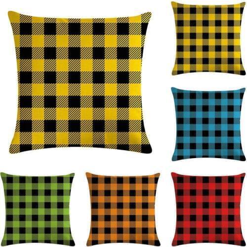 Decorative Pillow Case Modern Cushion Cover Bohemian Plaid Geometry Cushion Covers Colorful Pillows Cases For Bed