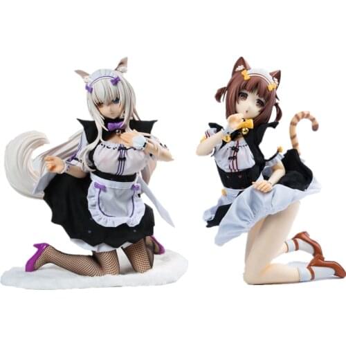 Native BINDing NEKOPARA Azuki Soft Sexy Girls PVC Action Figure Toy Anime 1/4 Scale Adult Statue Collection Model Doll Gift 24cm