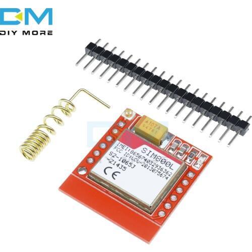 Mini Smallest SIM800L GPRS GSM Module MicroSIM Card Core Wireless Board Quad-band TTL Serial Port With Antenna for Arduino DIY