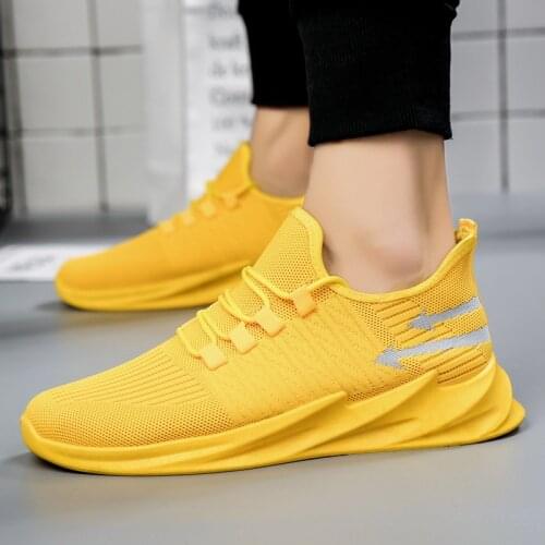 Fashion Mens Sports Shoes Mesh Casual Shoes Single Shoes Mens Shoes Lightweight Walking Sneakers Zapatillas Hombre