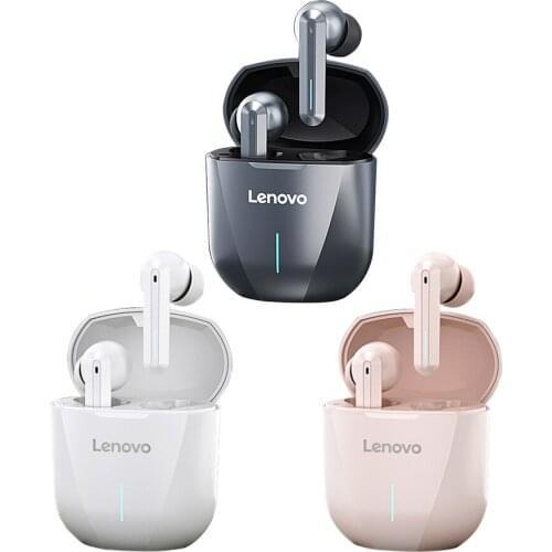 Lenovo XG01 New Gaming Earphones 50ms Low Latency Bluetooth Headphones HiFi Sound Built-in Mic Earbuds IPX5 Waterproof Headset