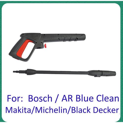 Pressure Washer Spray Gun Car Washer Water Clean Jet Lance Nozzle for AR Blue Black Decker Bosch Michelin Makita Pressure Washer