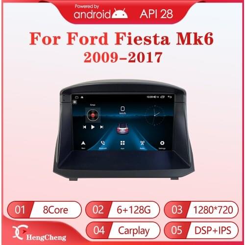 For the 2009-2017 Ford Fiesta car smart multimedia video player Fiesta radio GPS navigation Android No 2din 2 din DVD