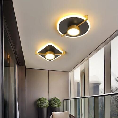 Modern Led Aisle Light Ceiling Lamp Cloakroom Corridor Balcony Foyer Ceiling Lights Acrylic Decoration Home Lustering Luminaire