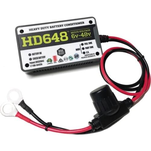 Megapulse HD648 6V/48Volt 2000 Amp Battery Life Extension Sulfate/Oxide Solvent, preventive Maintenance Device/Desülfatör