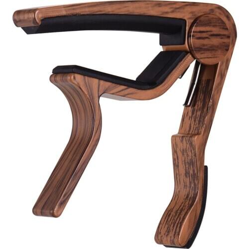 Wood Grain Metal Capo for Folk Guitar Tuning Musical Instrument Accessories guitar accessories guitar capo guitar parts