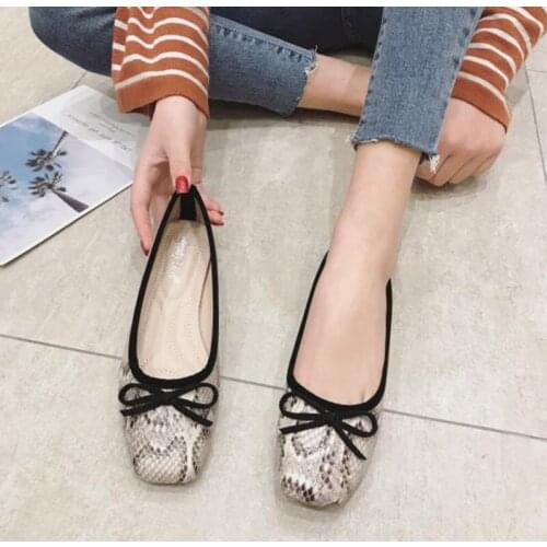 2021 Fashion Flats for Women Boat Shoes Elegant Flat Office Lady Shoes Casual Women Flats Brand Woman Footwear