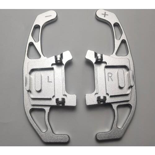 Compatible with Golf-Volkswagen GTD GTE 7GTI Paddle Shifter Extensions Aluminum Metal Steering Wheel Extended 2pcs QW