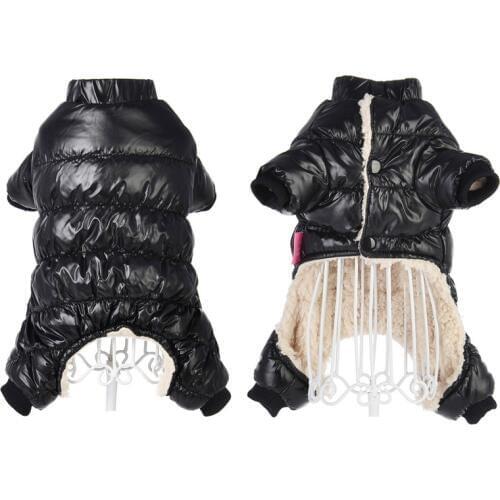 Winter Dog Clothes Waterproof Puppy Pet Coat Jackets Clothes For Small Dogs Thicken Warm French Bulldog Chihuahua Pug Clothing