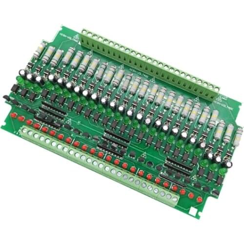 220V Optocoupler Isolation Module/24 Channels 220V Detection Module/AC Power Detection/Card Guide Rail