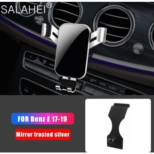 Car Accessories Mobile Phone Holder Air Vent Mount Stand Car Cell Phone Holder For Mercedes-Benz E Class W213 2017-2019