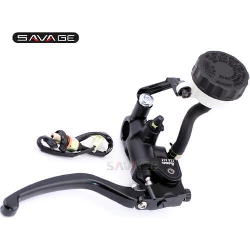 Radial Brake Master Cylinder For SUZUKI GSR 750 GSXS 750 GSX-S 1000 GSR 600 400 A F FA Motorcycle Accessories Black Motos Bike