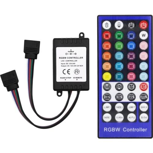RGBW RGBWW Cnontroller 12V 40key IR / RF Infrared Remote Controller for RGB/RGBW LED Strip SMD 5050 led Lights