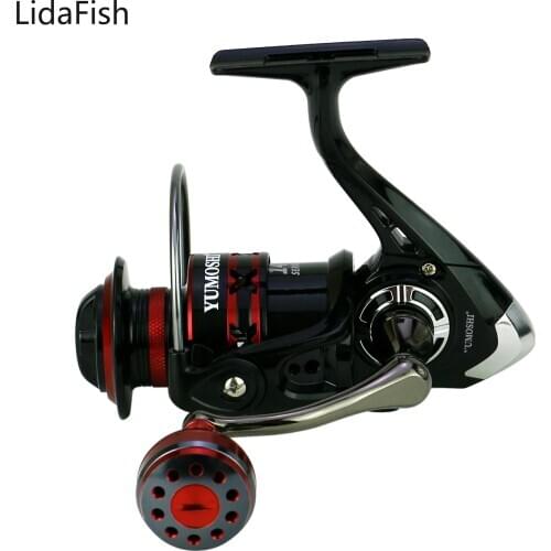 RS Spinning Reel 5.2:1 Gear Ratio CNC Aluminum Spool Saltwater Carp Fishing Reel 2000-7000 Series