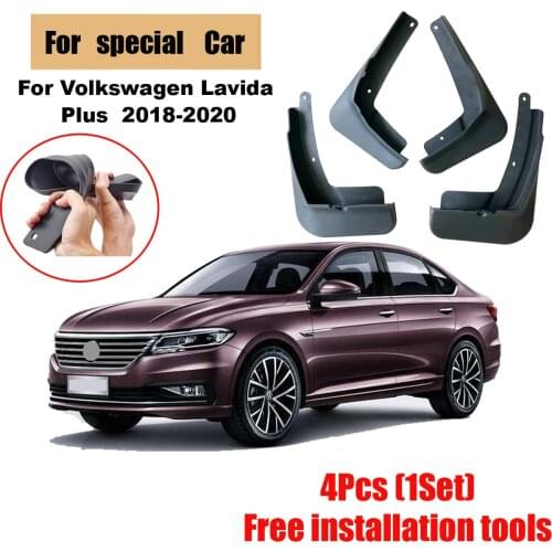 Molded Mud Flaps Mudflaps Splash Guards Front Rear Mud Flap Mudguards Fender for volkswagen lavida plus 2018-2021 YC101143