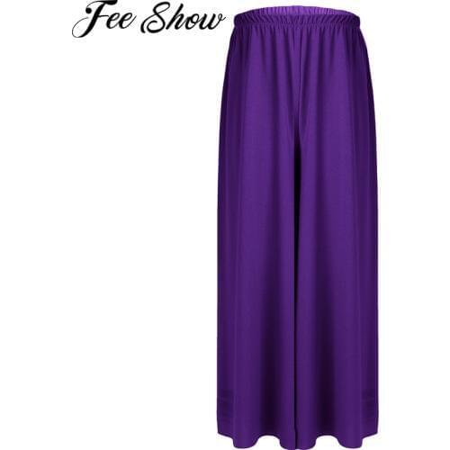 Girls Pants Solid Trousers for Kids Loose Pants for Girls Wide Leg Pants for Children Cotton Bottoms Teenagers Pants Skirts