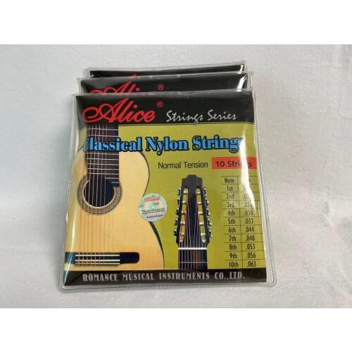 One set Clear Nylon classical Guitar stromg. 10-Strings ,nylon core AC1032