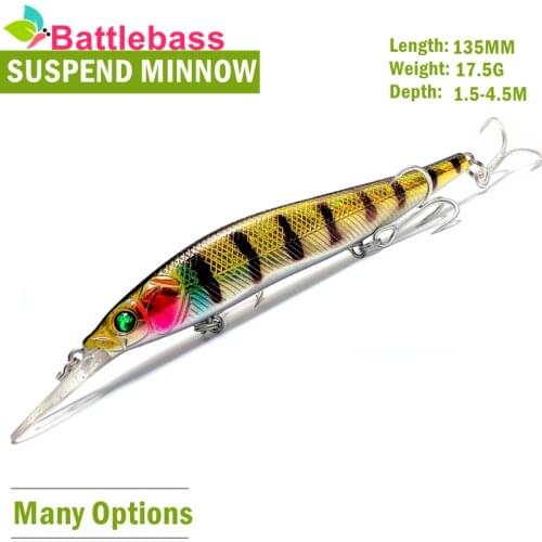 BATTLEBASS 13.5cm 17.5g super magnet weight system long casting New model fishing lures hard bait 2021 quality wobblers minnow