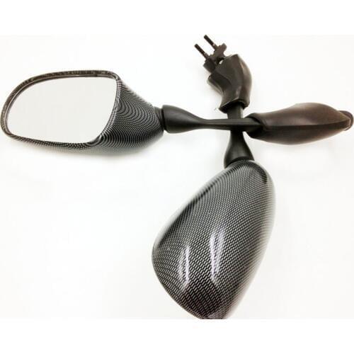 Afetermarket free shipping motorcycle mirror Replacement Mirrors Fit for Yamaha 2001-2005 FZ1 / FZS1000 Carbon Fiber