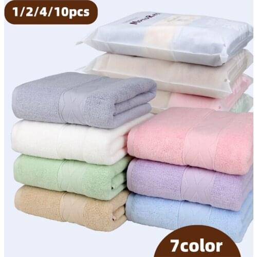 Wholesale 1/2/4/10pcs 70x140cm Microfiber Absorbent Drying Bath Beach Towels Washcloth Bathtowel Cloth Shower Swimwear