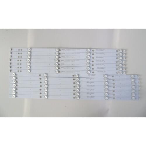 14Pieces LED Backlight for TCL D58A620U ECH0M58LB03 ECH0M58LB04_LED3030 4658CL003 4658CL004