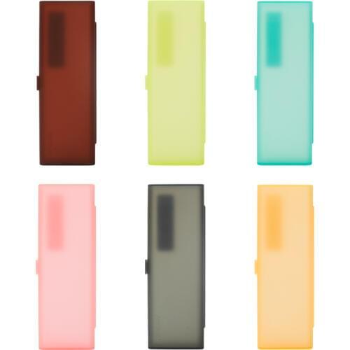 1pcs Stationery PP Transparent Matte Simple Large Capacity Plastic Pen Case Primary School Pencil Case Pencilcase