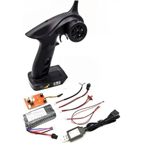 For MN 2.4G Full Proportional KIT Car Version Transmitter Remote Controller Receiver for MN D90 D91 D96 D99 MS
