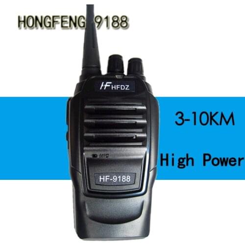 HF-9188 KTV outdoor Civil hand Professional high-power Walkie Talkie Handy Two-Way Radio Station Transceiver Communicator