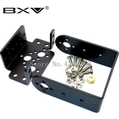 For MG995 MG996R MG945 MG946R Steering Gear Pan and Tilt Mount Mechanical Robot Servo Mount Set